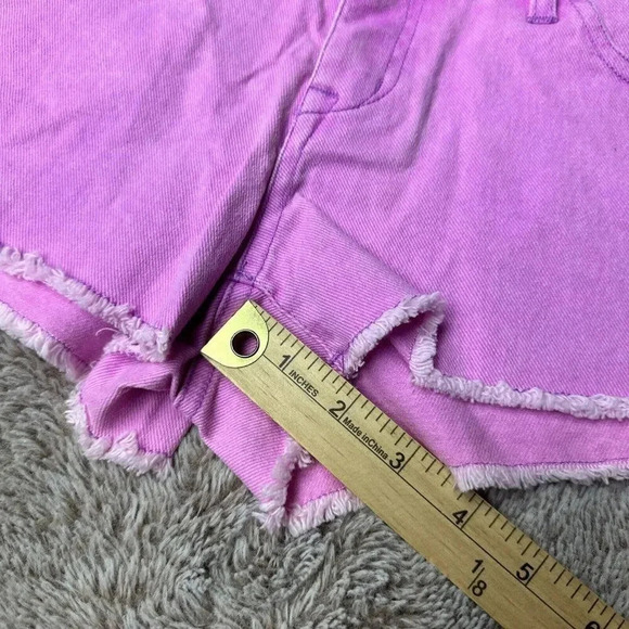Fox Women's Outshine Cutoff Shorts Stretch Neon Lilac MSRP $49.50 Ne - Picture 13 of 16